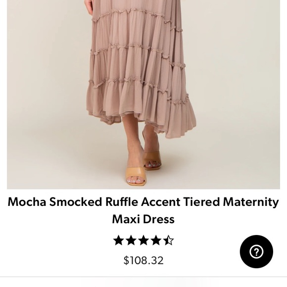 Maxi blush dress - Picture 5 of 5